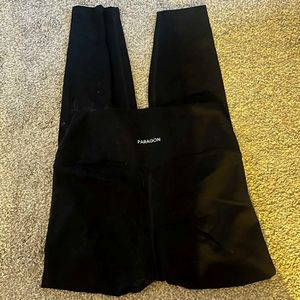 Womens Black Paragon Leggings
